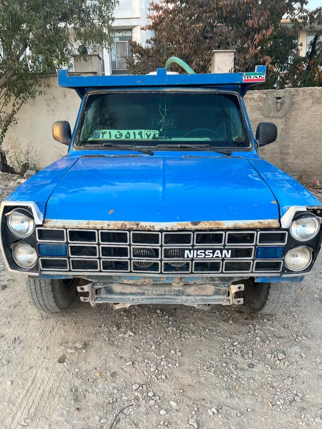 نیسان آبی ۷۴ بنزینی  فنی سالم  فیروزکوه|خودرو سواری و وانت|فیروزکوه, |دیوار