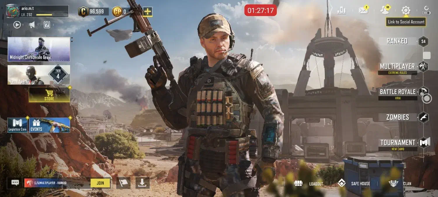 فروش اکانت کالاف دیوتی|کنسول، بازی ویدئویی و آنلاین|بم, |دیوار