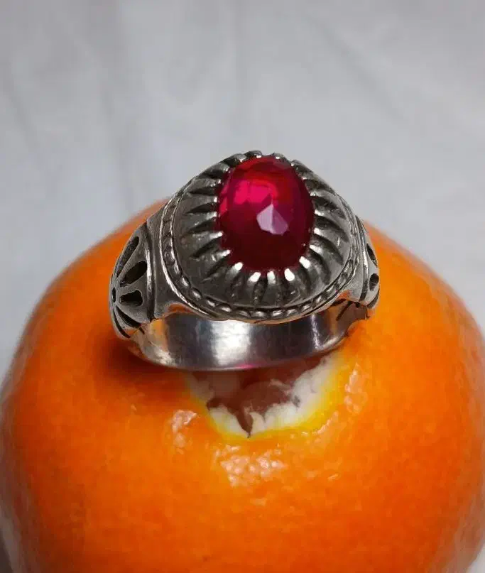 انگشتر نقره یاقوت|جواهرات|قوچان, |دیوار