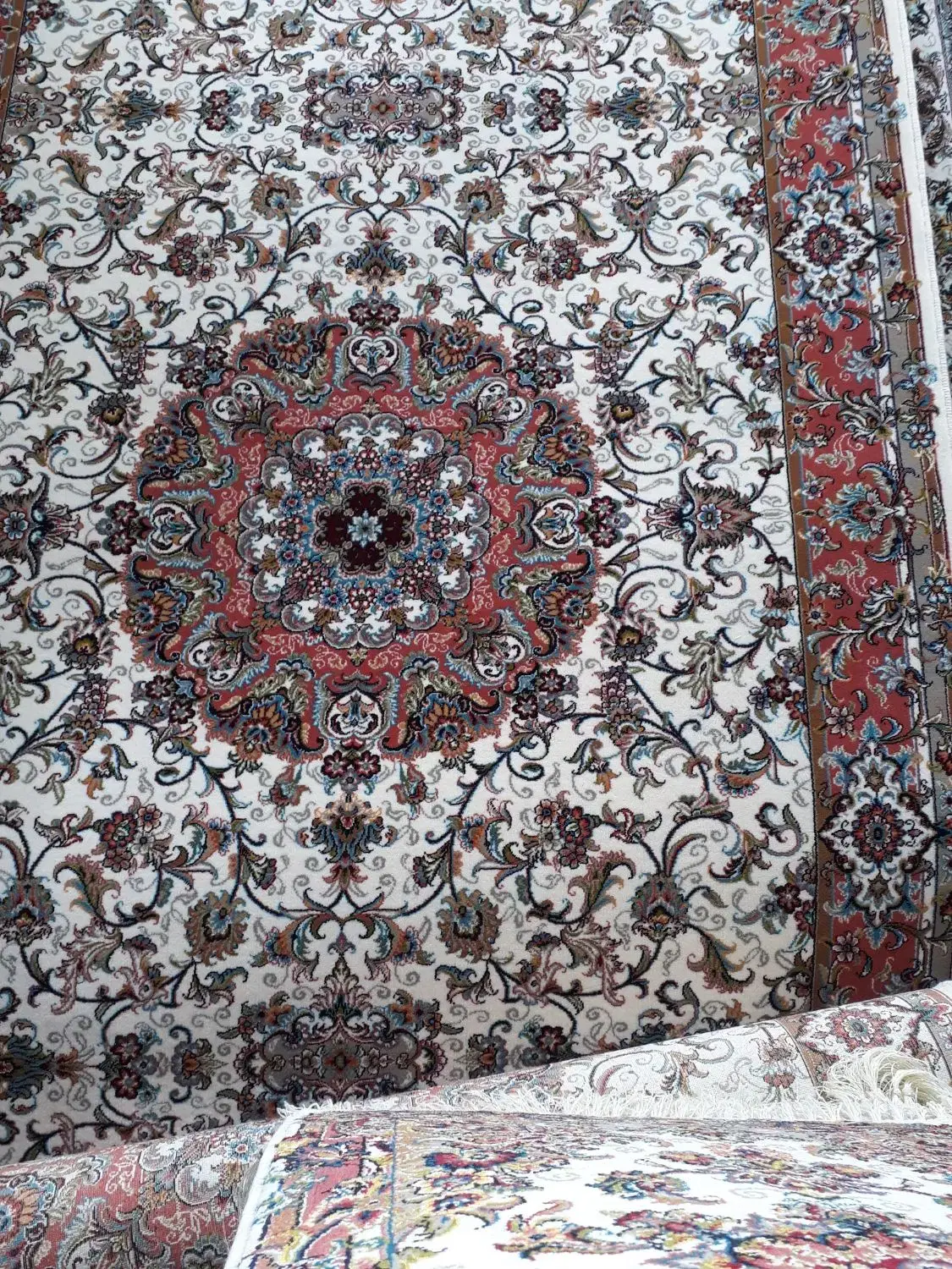 فرش،بیضی اولیا ۱۲۰ سایز مارک اطمینان۷۰۰شانه|فرش|تبریز, |دیوار