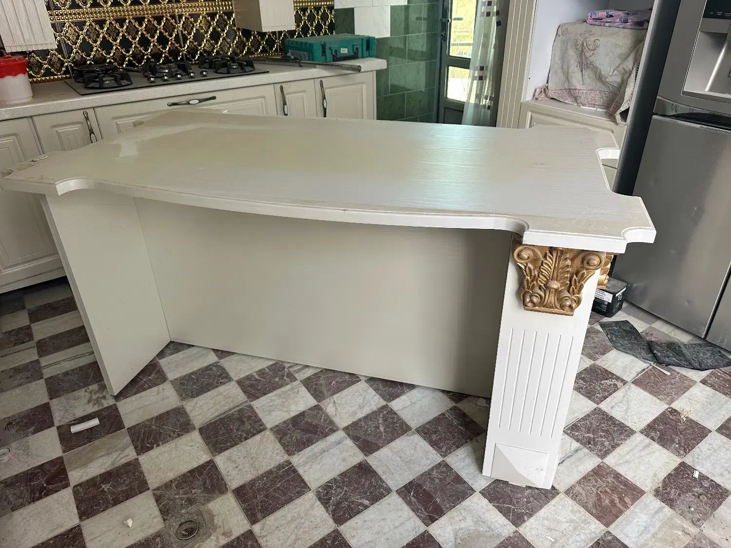 فروش جزیره آشپزخانه لوکس و درجه یک طرح ممبران|مبلمان خانگی و میز عسلی|دهگلان, |دیوار