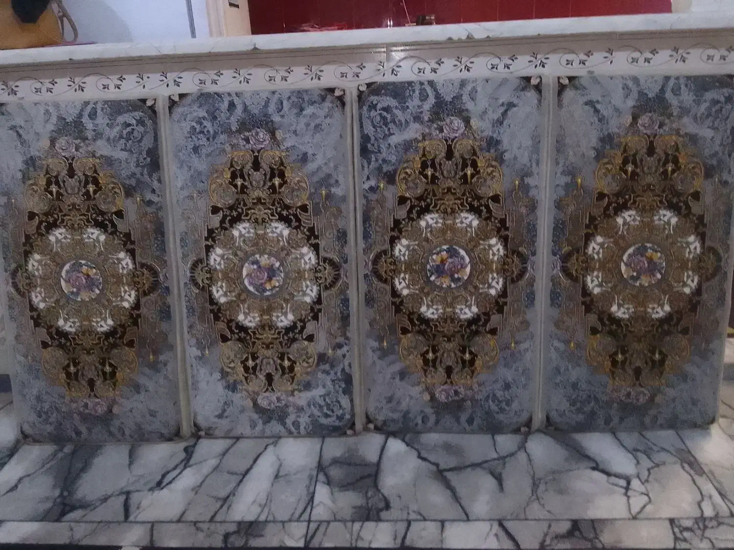 دو جفت پشتی|پشتی|رباط‌کریم, نصیرشهر|دیوار