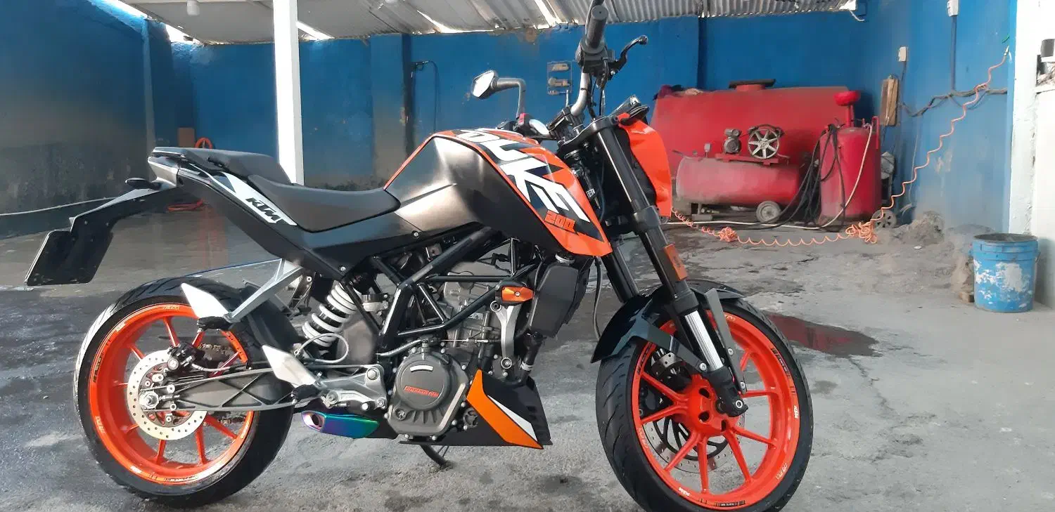 کی تی ام دوک ۲۰۰|موتورسیکلت|تهران, عباسی|دیوار