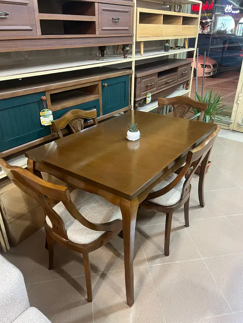 میز ناهارخوری چوبی|میز و صندلی غذاخوری|کرمانشاه, |دیوار