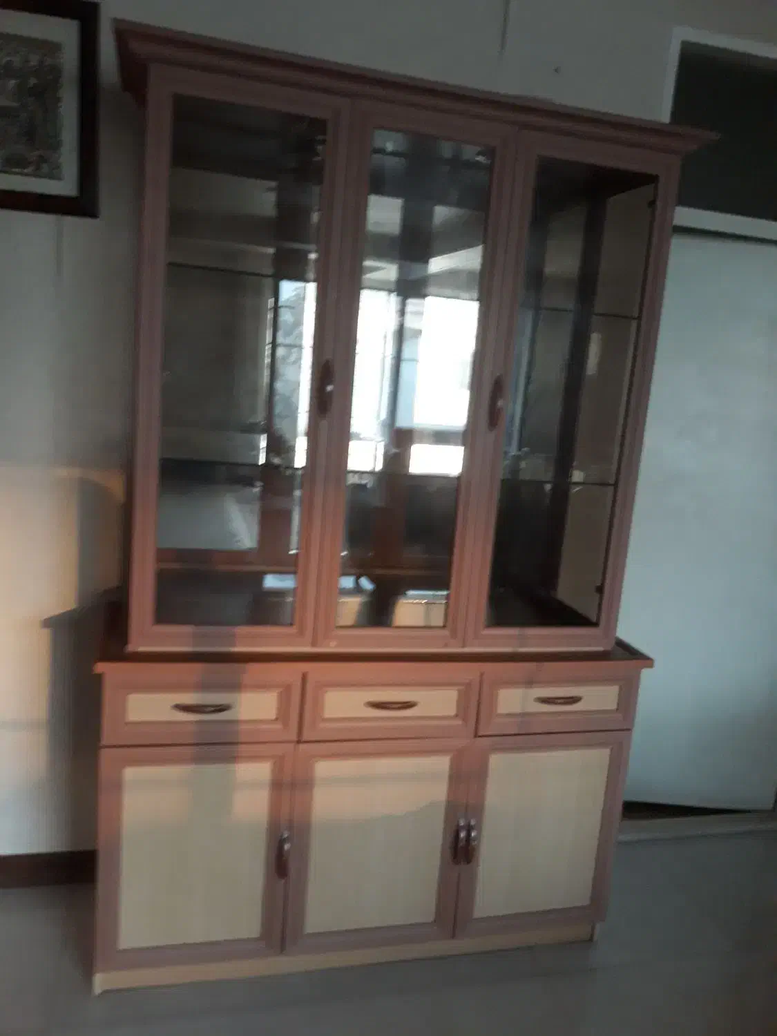 بوفه|بوفه، ویترین، کنسول|بندر انزلی, معلم|دیوار