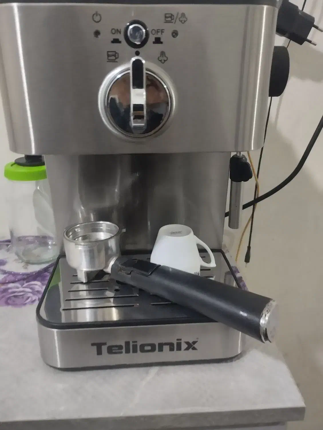 قهوه ساز اسپرسو ساز ایتالیایی تلیونیکس|سماور، چای‌ساز، قهوه‌ساز|نسیم‌شهر, |دیوار