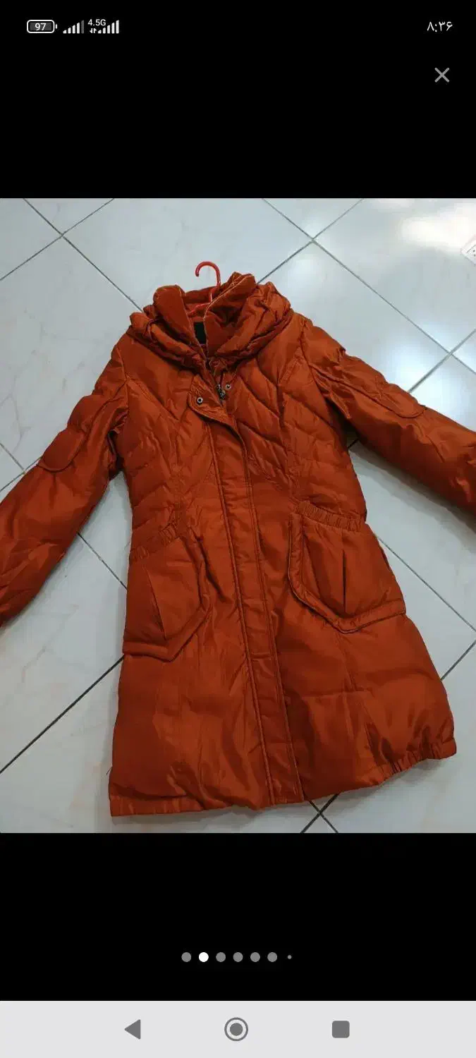 کاپشن خارجی نو ویک عدد پافر|لباس|اصفهان, جوزدان الیادران|دیوار