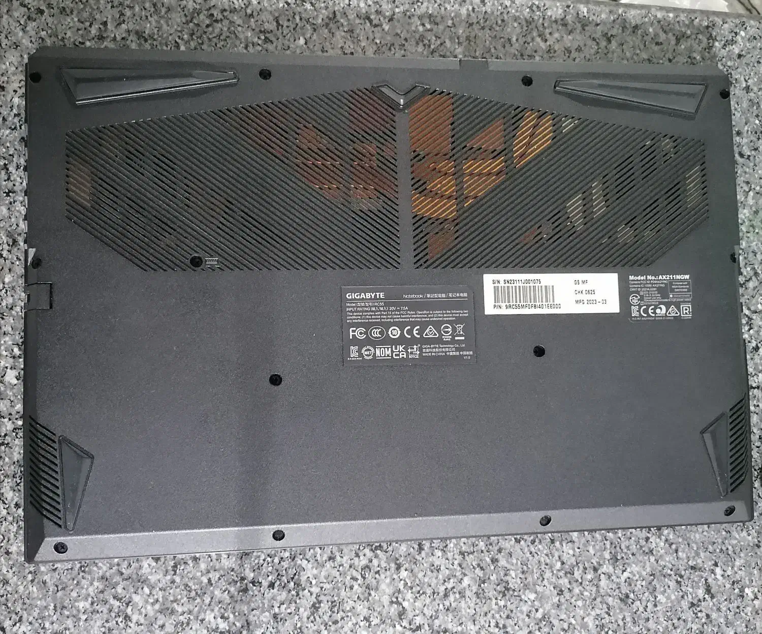 GIGABYTE G5 mf|رایانه همراه|ابهر, |دیوار