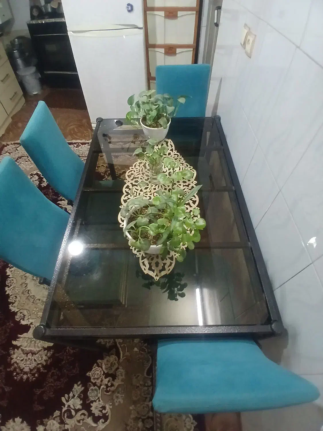 میز مستطیل ۴ نفره|میز و صندلی غذاخوری|مشهد, رسالت|دیوار