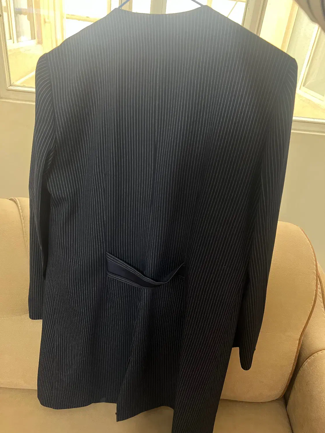 مانتو شلوار اداری سورمه ای|لباس|قزوین, |دیوار