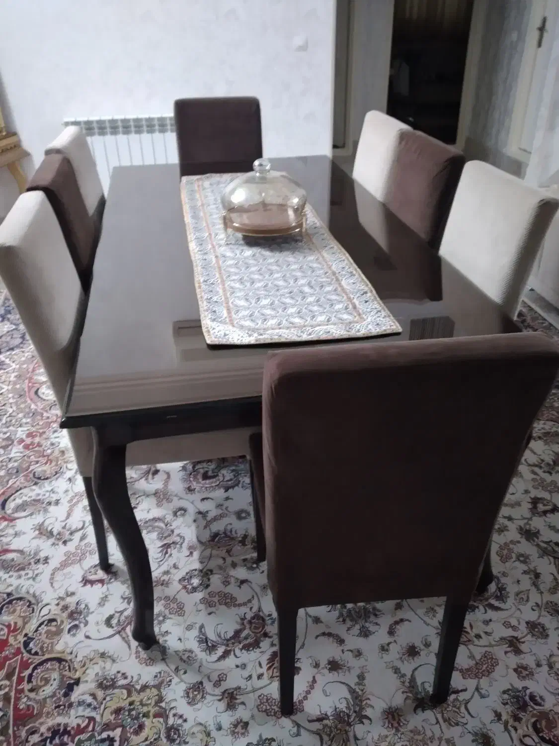 میزناهارخوری۸نفره|میز و صندلی غذاخوری|سمنان, |دیوار