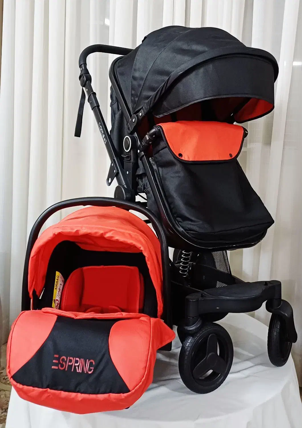 کالسکه و کریر اسپرینگ|کالسکه و لوازم جانبی|تهران, هروی|دیوار