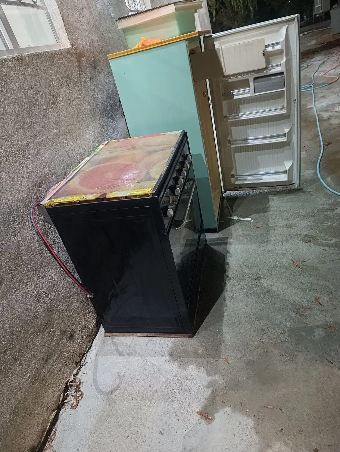 گاز پنج شعله.کابینت.کابینت با سینک .جا سماوری|اجاق گاز و لوازم برقی پخت‌وپز|نوشین شهر, |دیوار