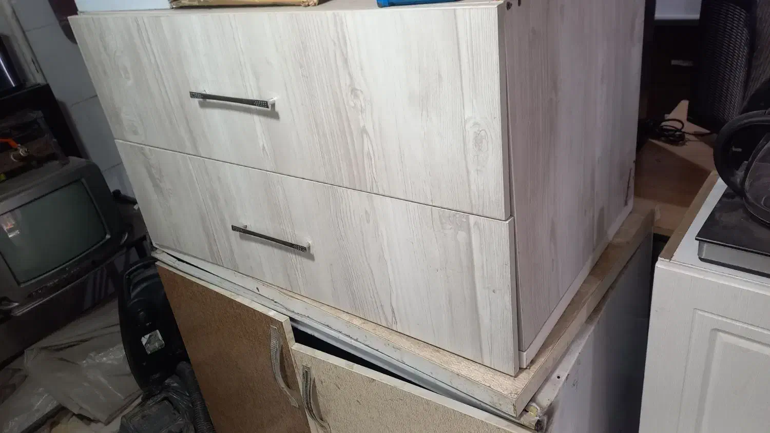 دراور با اینه وکتابخانه|جاکفشی، کمد، دراور|الوند, |دیوار