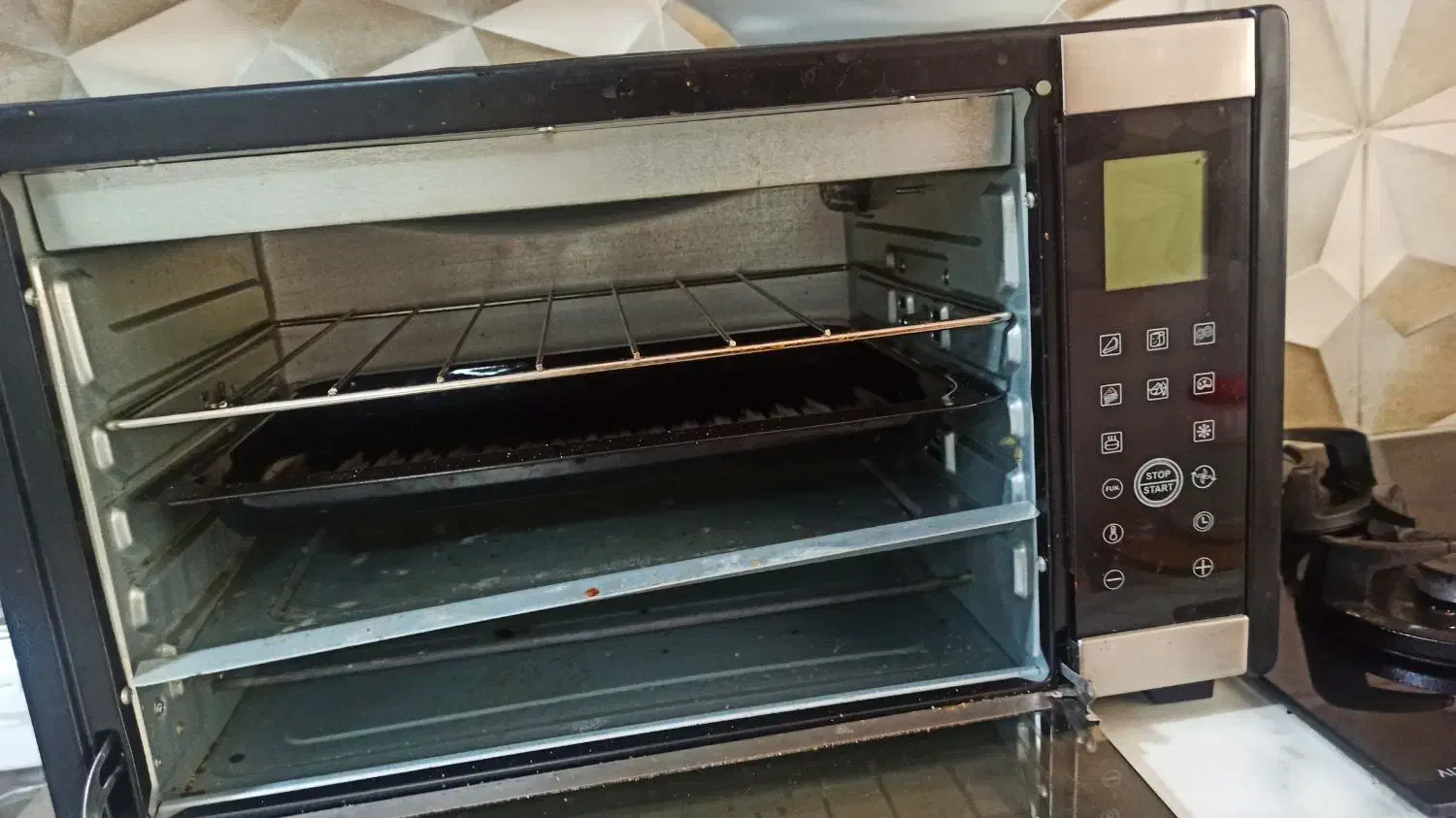 توستر تمام دیجیتال گرند|اجاق گاز و لوازم برقی پختوپز|گرگان, |دیوار