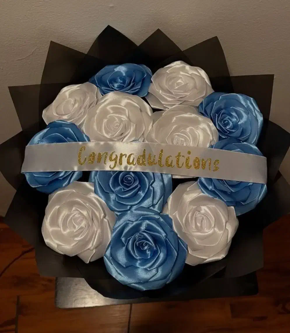 گل روبانی|گل مصنوعی|شاهین دژ, |دیوار