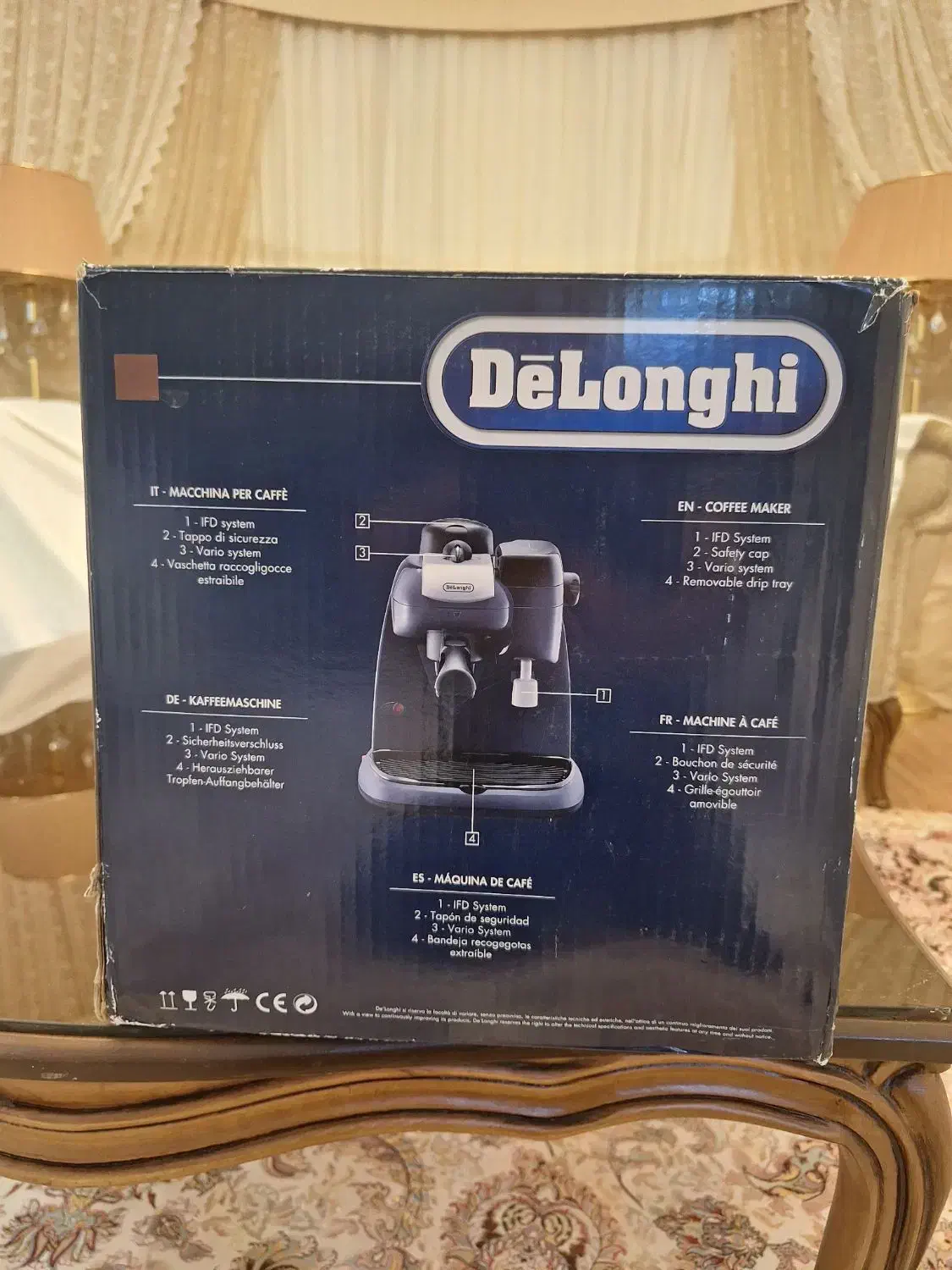 اسپرسوساز دلونگی EC9.1|سماور، چایساز، قهوهساز|یزد, |دیوار