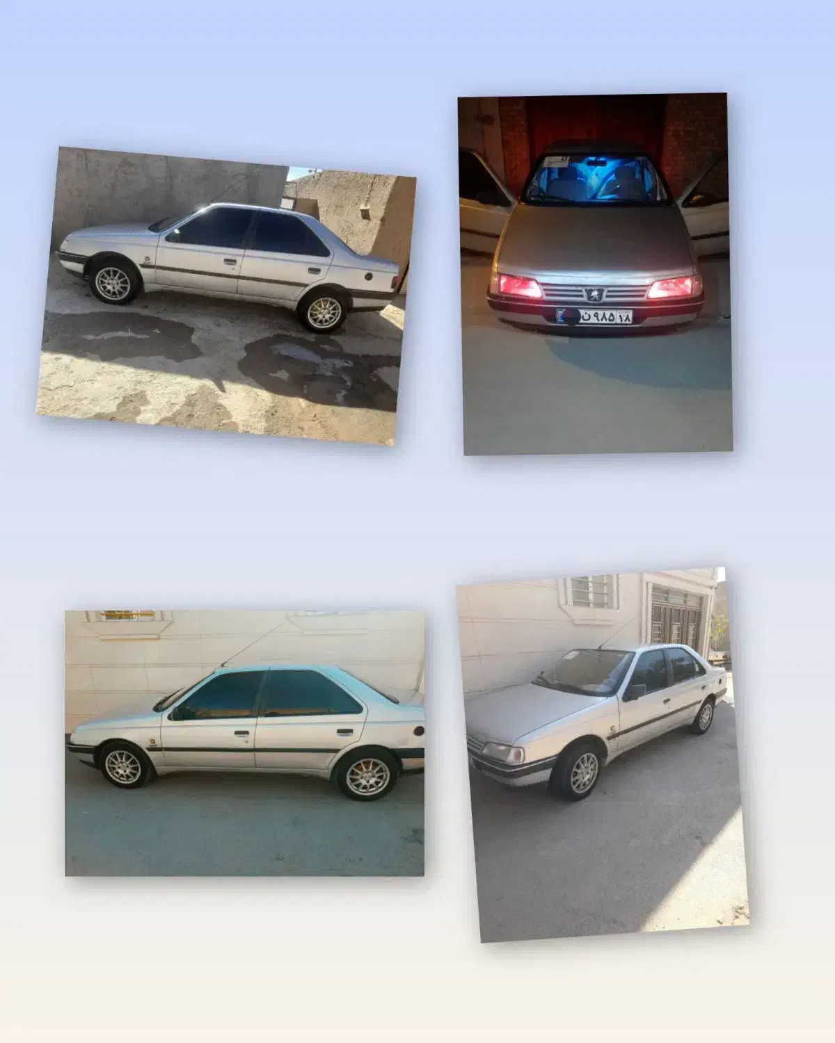 پژو 405 GLX - دوگانه سوز CNG، مدل ۱۳۹۰|خودرو سواری و وانت|فامنین, |دیوار