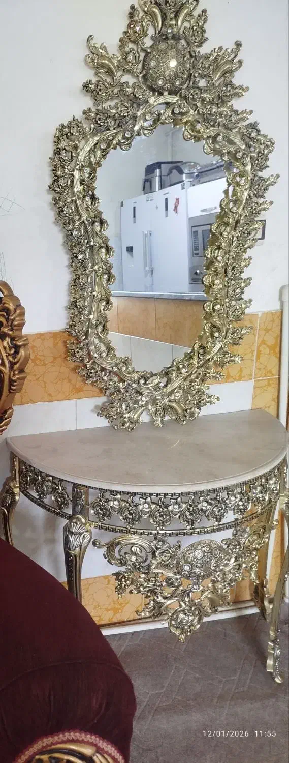 اینه شمعدان|آینه|آبیک, |دیوار