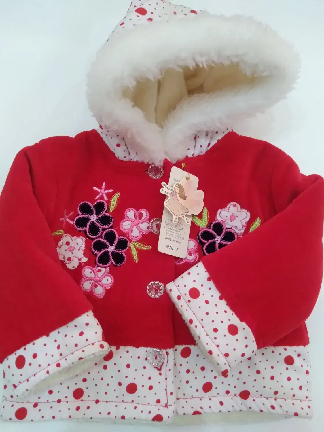 کاپشن دخترانه کاملا نو و بدون  استفاده و وارداتی|کفش و لباس بچه|تربتحیدریه, حسنی بالا|دیوار