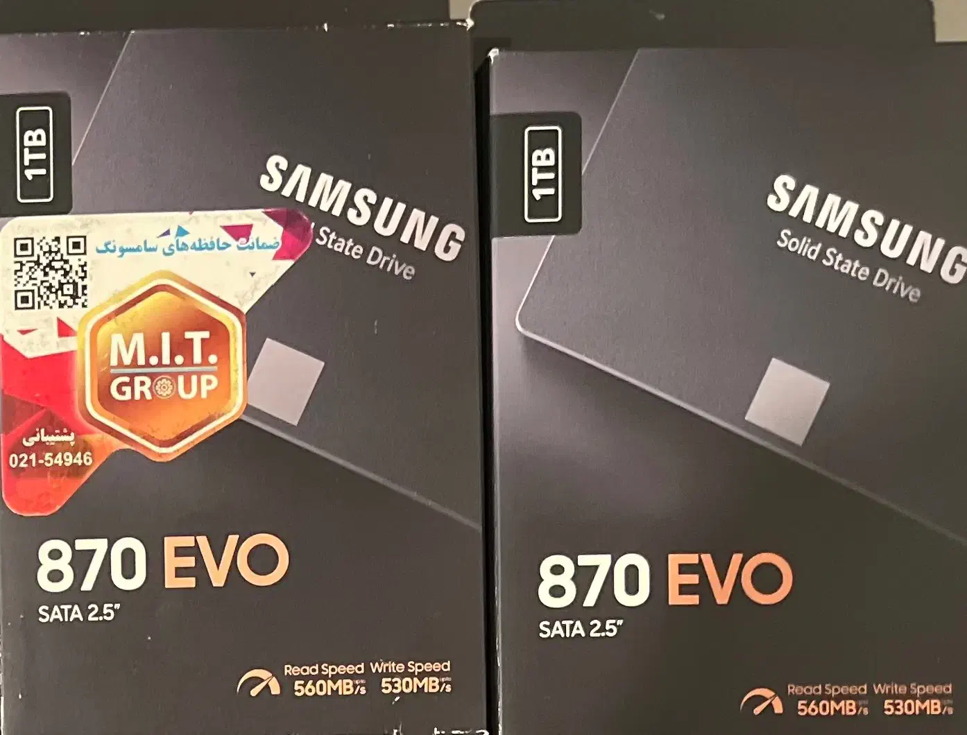 Ssd evo 870 (۱ ترا بایت سامسونگ)|قطعات و لوازم جانبی رایانه|تهران, جهاد|دیوار