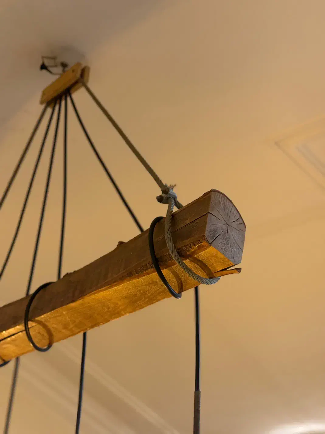 لوستر و آویز مینیمال با ۴ لامپ ادیسونی ۴ وات|لوستر و چراغ آویز|مشهد, هفت تیر (حافظ)|دیوار