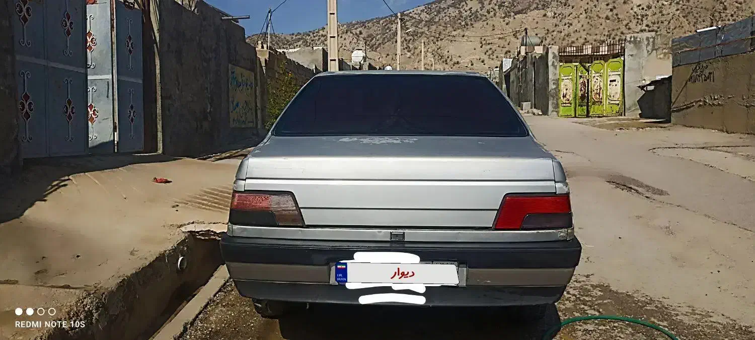 ماشین 405نقرای|خودرو سواری و وانت|دهدشت, |دیوار