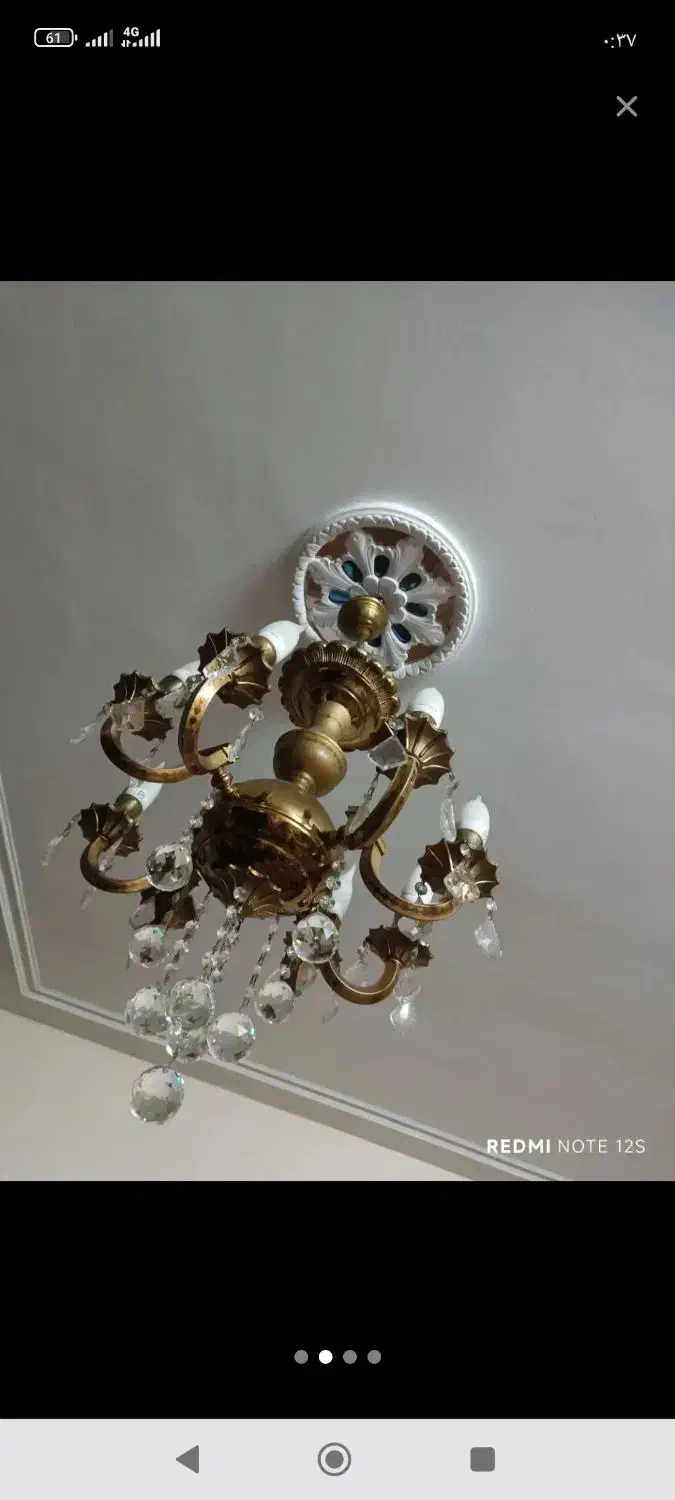 لوستر ۸ شاخه|لوستر و چراغ آویز|اهواز, شریعتی جنوبی|دیوار