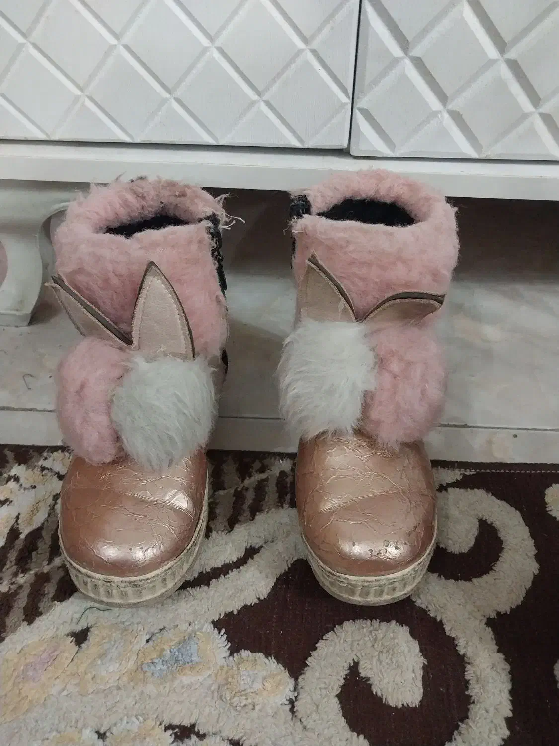 پوتین های دخترونه|کفش و لباس بچه|قرچک, مهدیه|دیوار