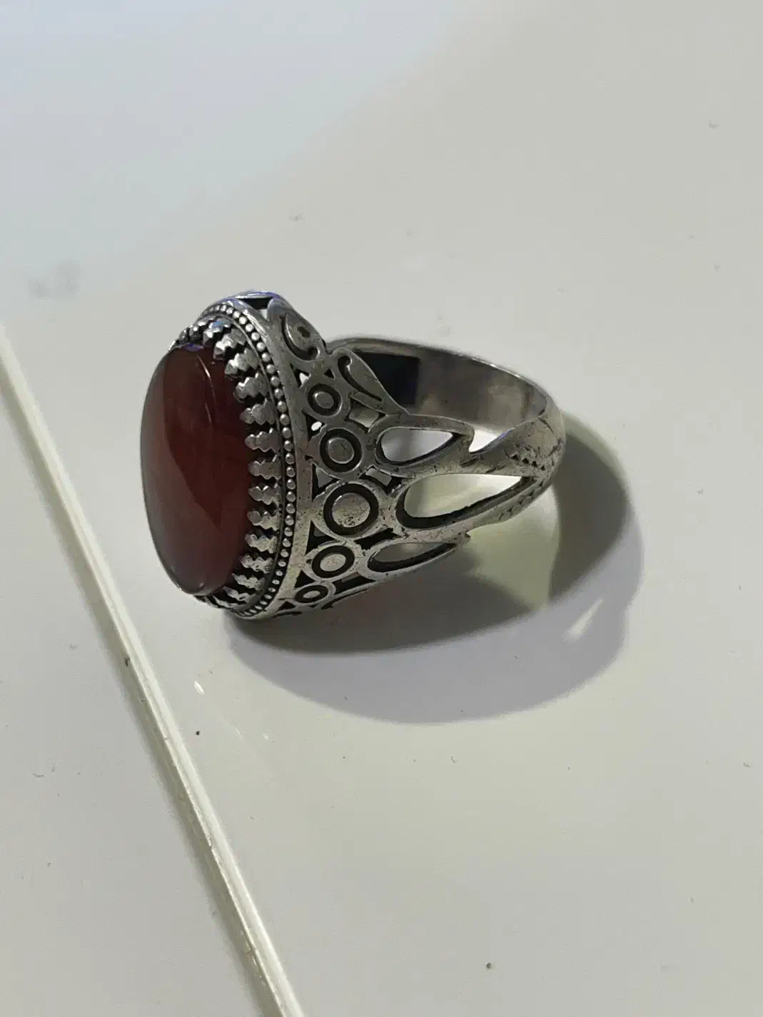 انگشتر عقیق نقره|جواهرات|قم, هفت تیر|دیوار