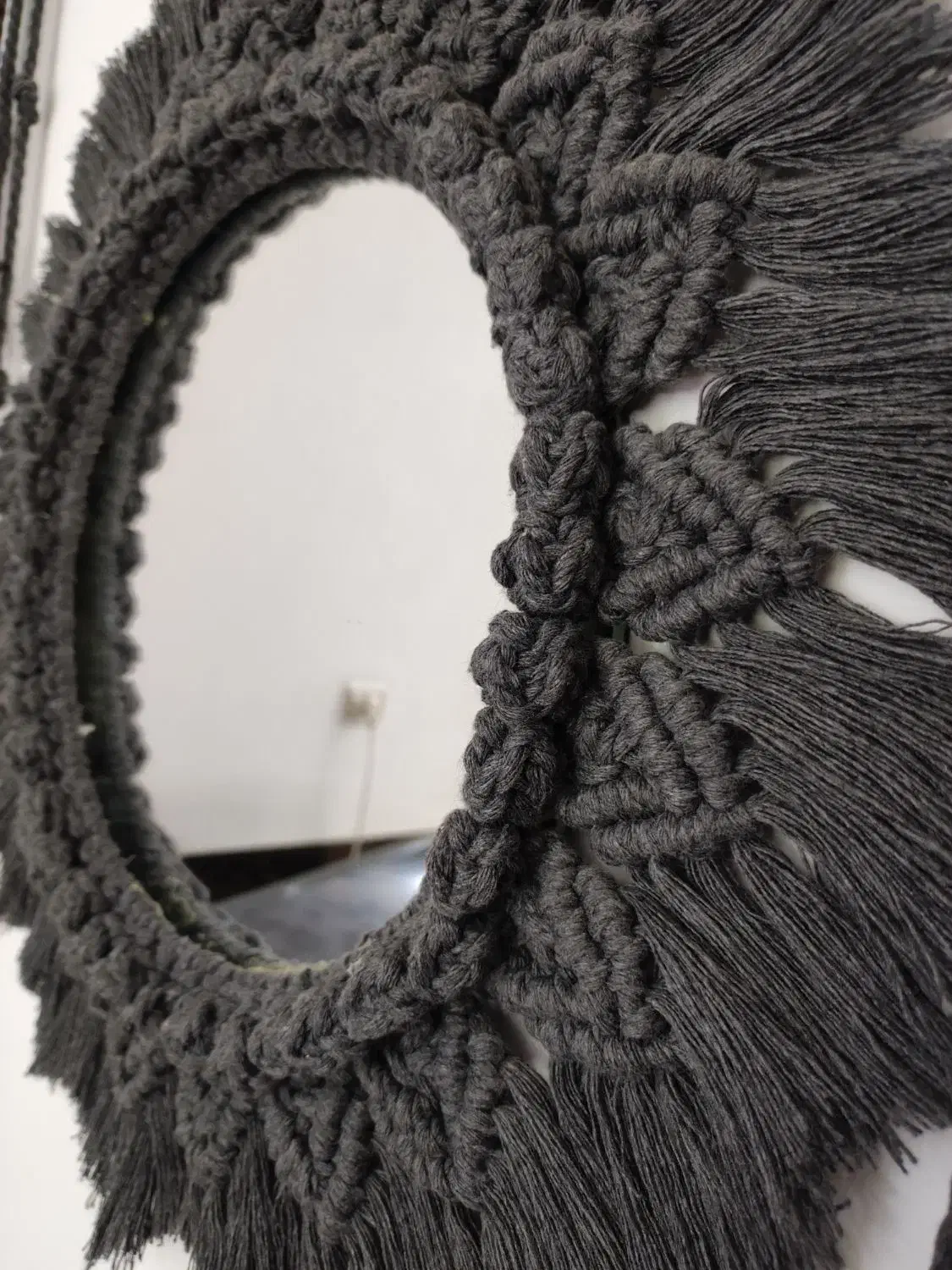 دیوارکوب مکرومه|صنایع دستی و سایر لوازم تزئینی|دهگلان, |دیوار