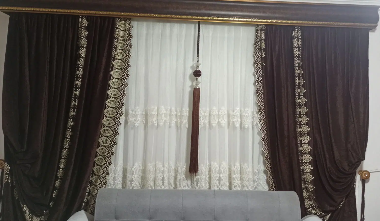 پرده|پرده، رانر، رومیزی|شیروان (خراسان), |دیوار