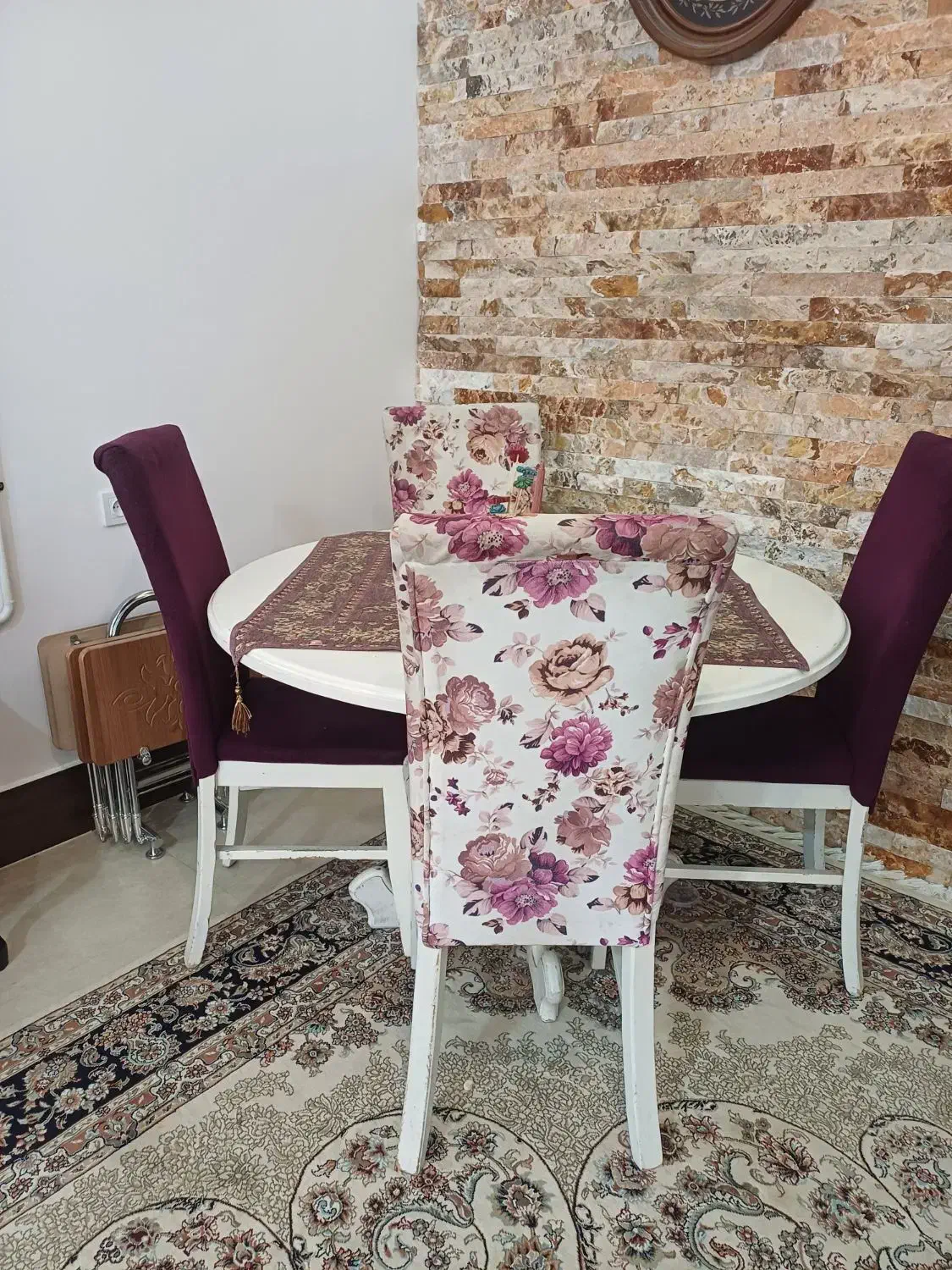 میز نهار خوری|میز و صندلی غذاخوری|داراب, |دیوار