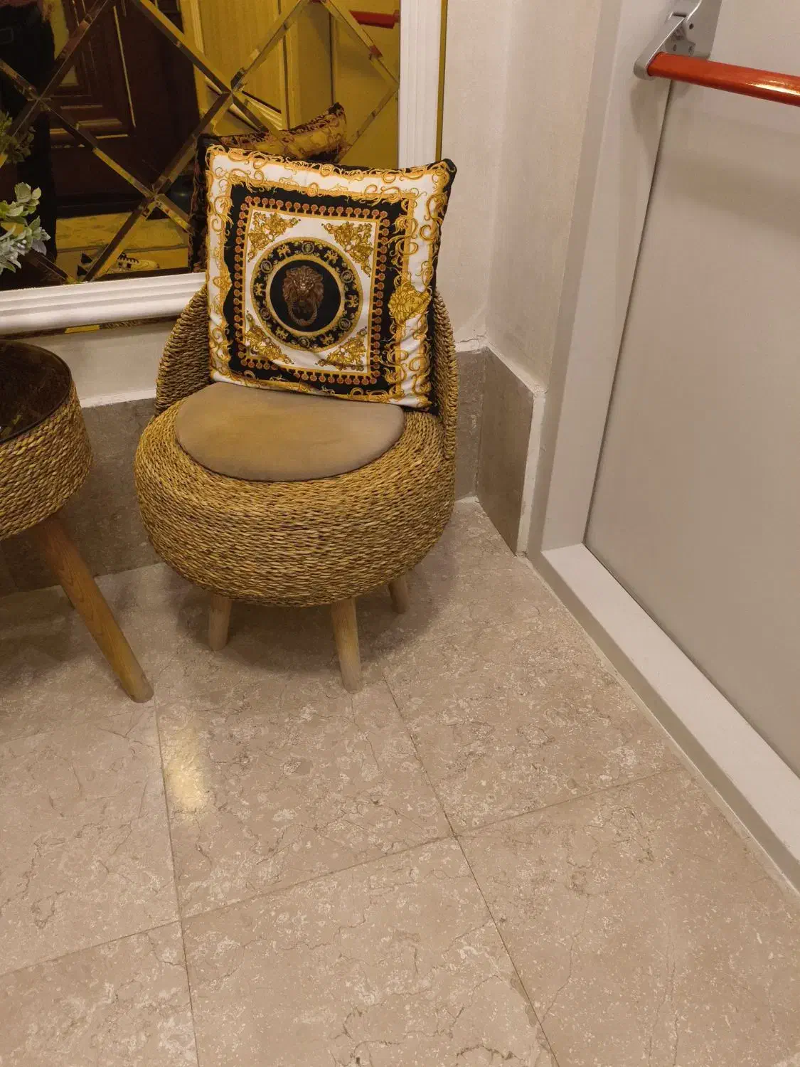 ست میز صندلی حصیری|میز و صندلی غذاخوری|ارومیه, |دیوار