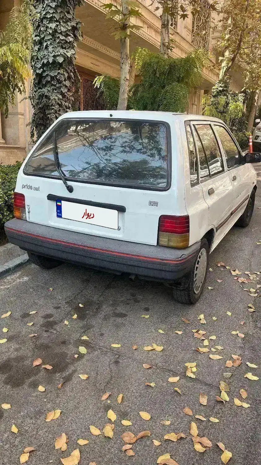 پراید هاچبک کره ای سفید|خودرو سواری و وانت|تهران, ابوذر|دیوار