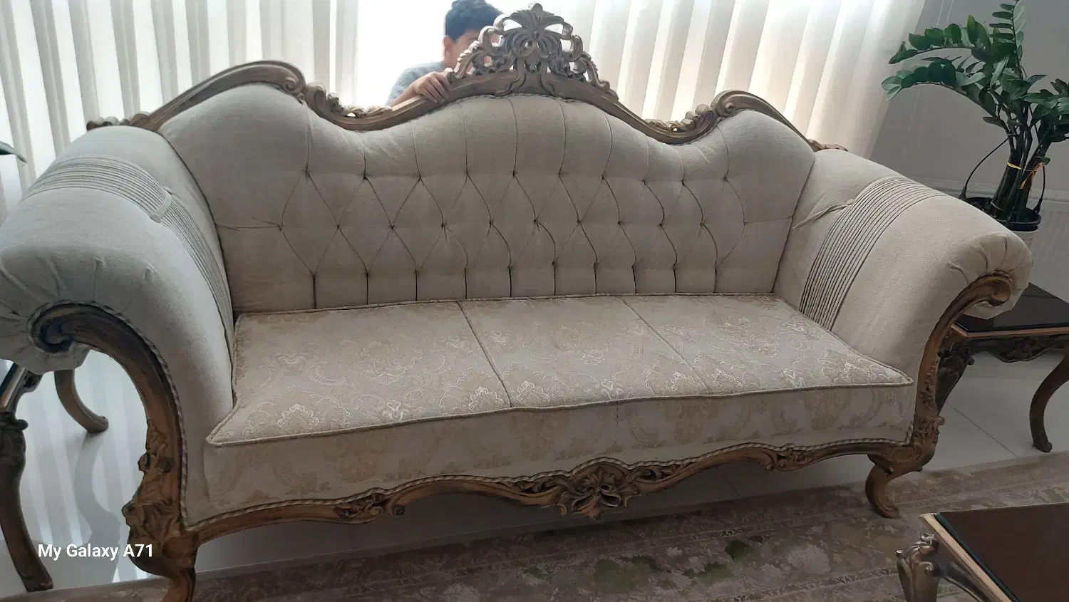 مبل استیل ۷نفره|مبلمان خانگی و میز عسلی|ساوه, |دیوار