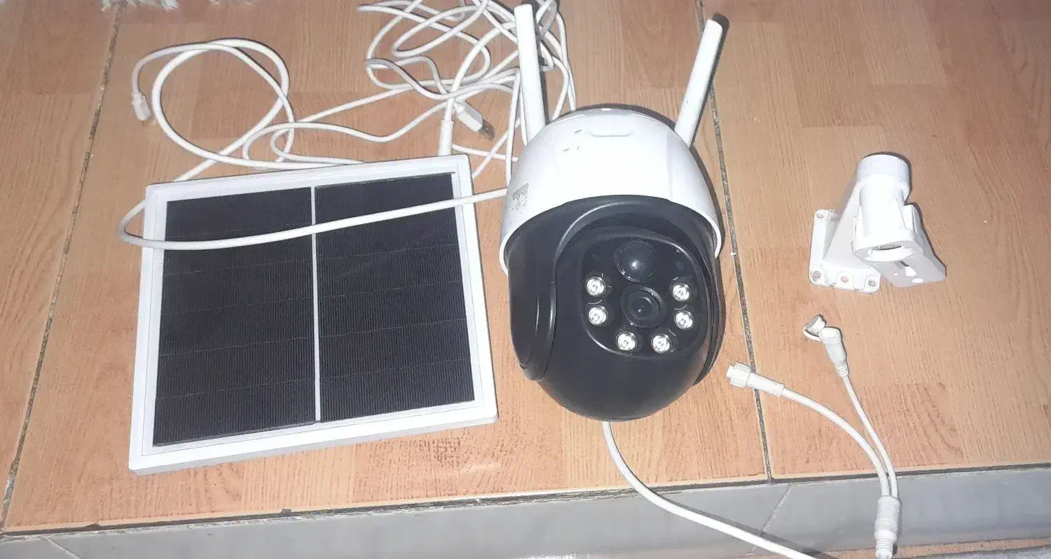 دوربین خورشیدی|دوربین مداربسته|محمدیه-قزوین, |دیوار