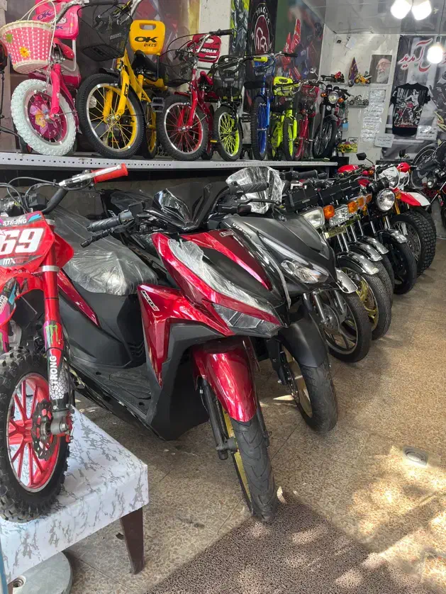 انواع موتور و دوچرخه اقساطی|موتورسیکلت|سراب, |دیوار