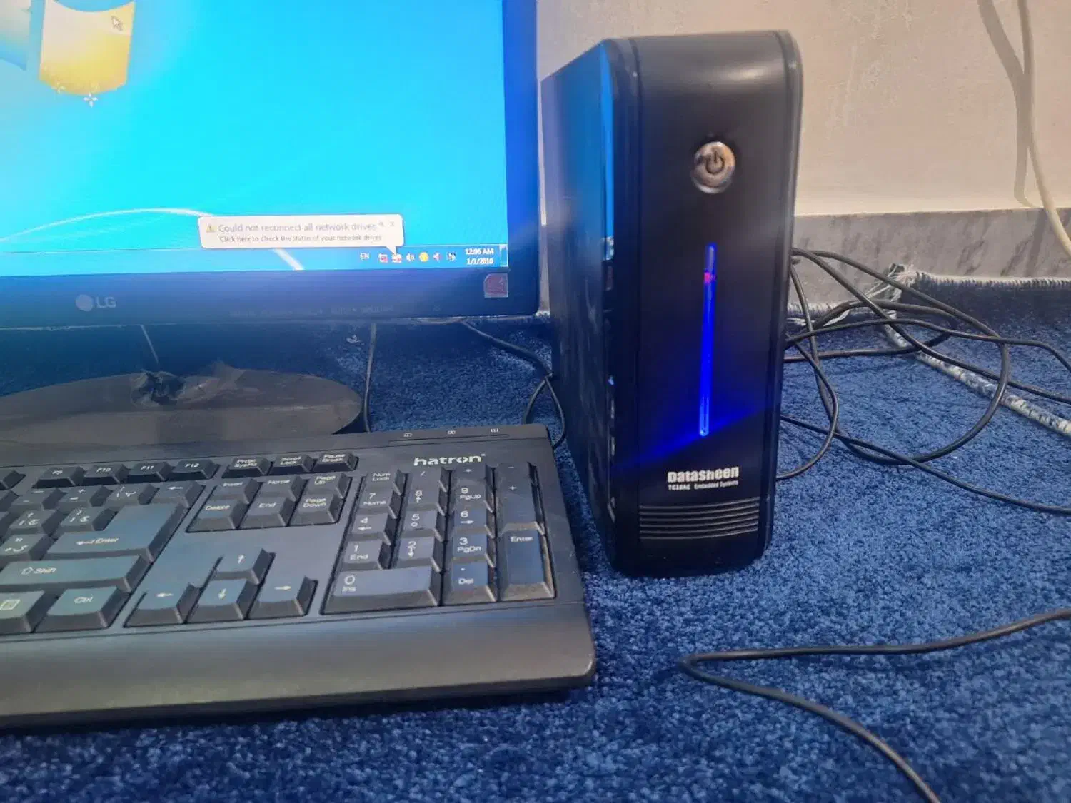 ۳ عدد کامپیوتر در حد نو|رایانه رومیزی|دهدشت, |دیوار