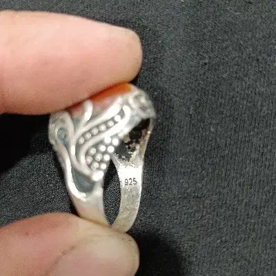 انگشترنقره باعقیق ۳پوست کهنه سلیمانی|جواهرات|ایلام, |دیوار