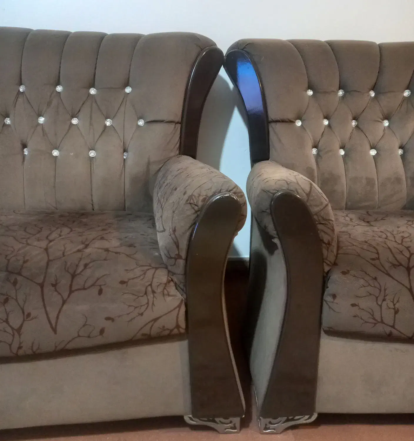 مبل راحتی ۸ نفره|مبلمان خانگی و میز عسلی|قائم‌شهر, |دیوار