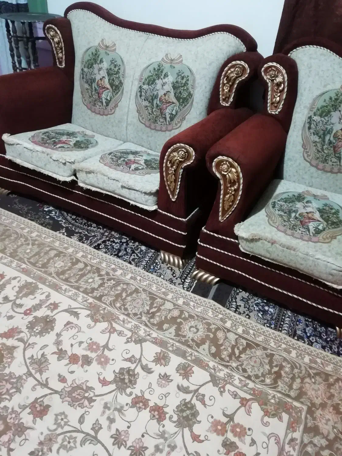 مبل راحتی|مبلمان خانگی و میز عسلی|خوانسار, |دیوار