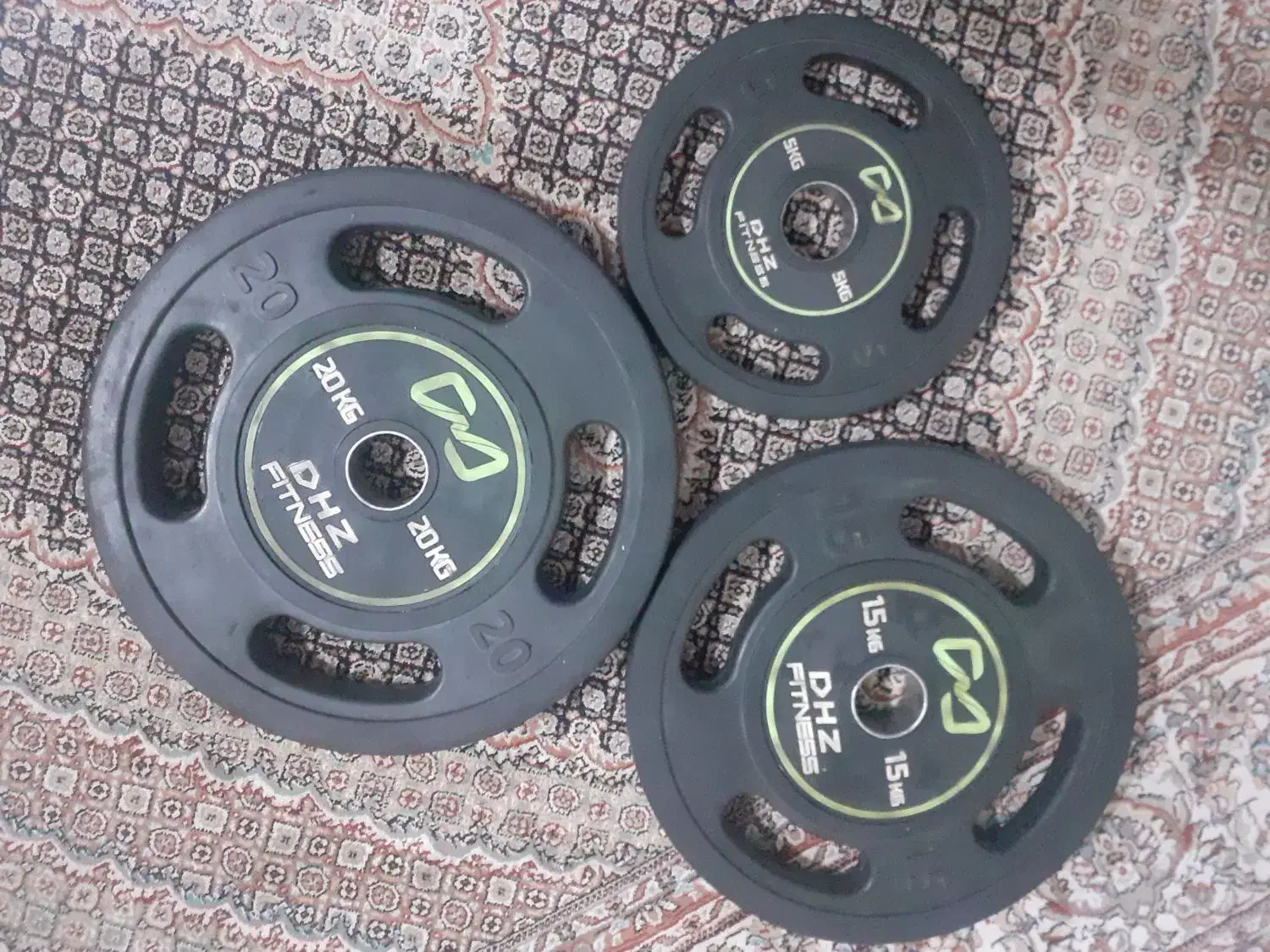 وزنه هالتر40Kg مارکDHZ|تجهیزات ورزشی|اشتهارد, |دیوار