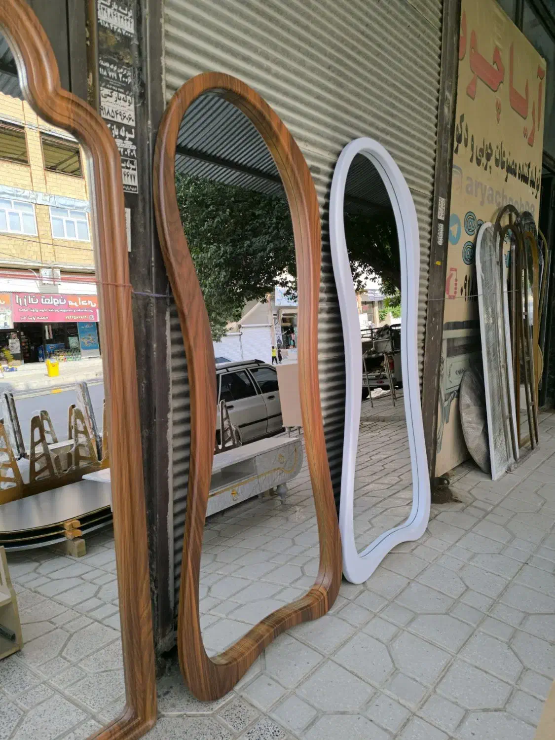 آینه قدی زیزیگولو کد۶۶|آینه|میاندوآب, |دیوار