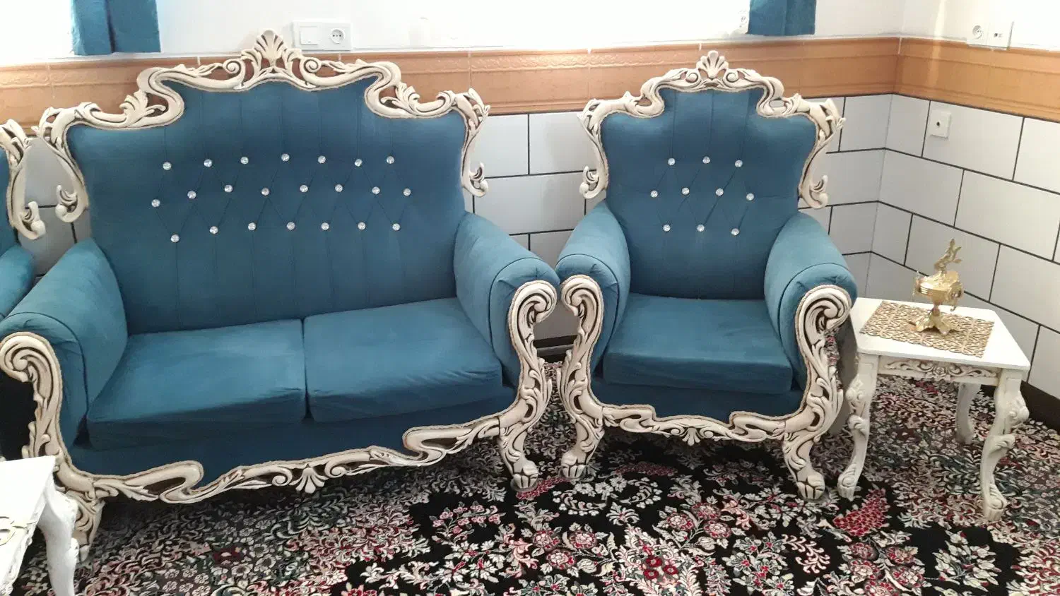 راحتی سالم و بدون ایراد|مبلمان خانگی و میز عسلی|اراک, |دیوار