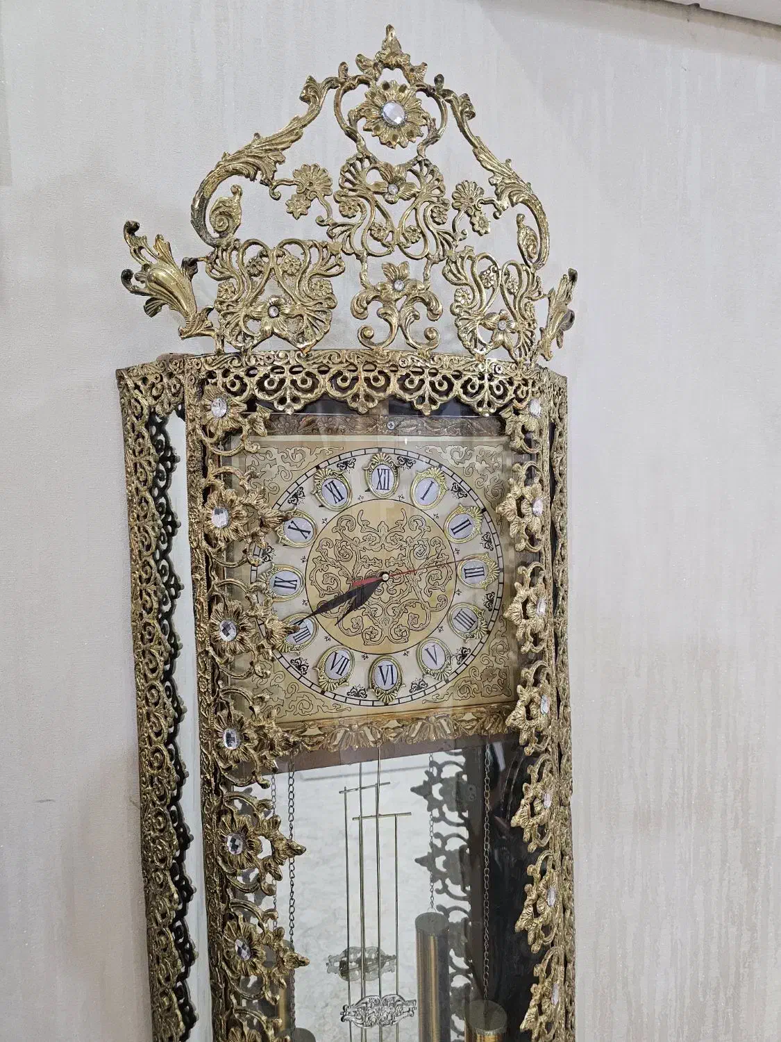 ساعت ایستاده برنز|ساعت دیواری و تزئینی|شهریار, شهرک شاهد|دیوار