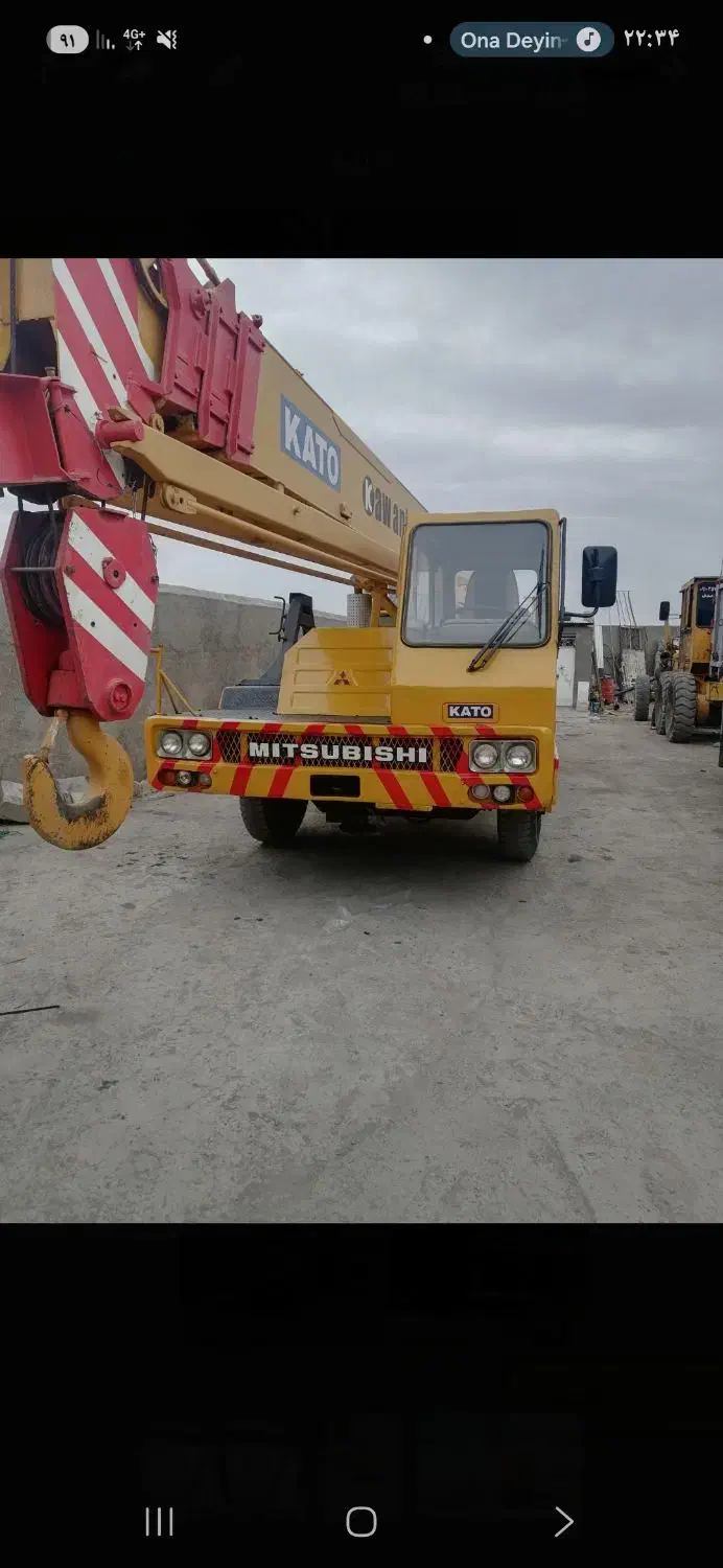 جرثقیل ۲۵تن کاتو|خودرو سنگین|تربت‌حیدریه, طالقانی|دیوار