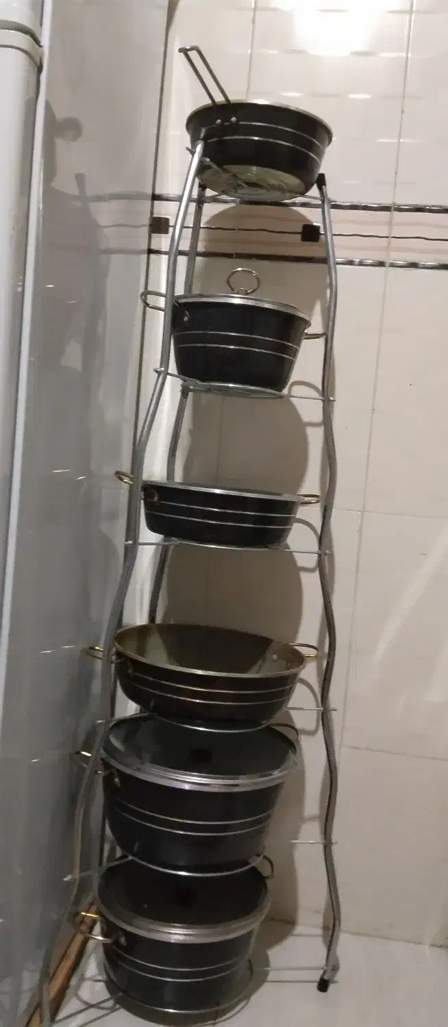 استند جاقابلمه آیی سالم و نو|آبچکان و نظمدهنده ظروف|مسجد سلیمان, |دیوار