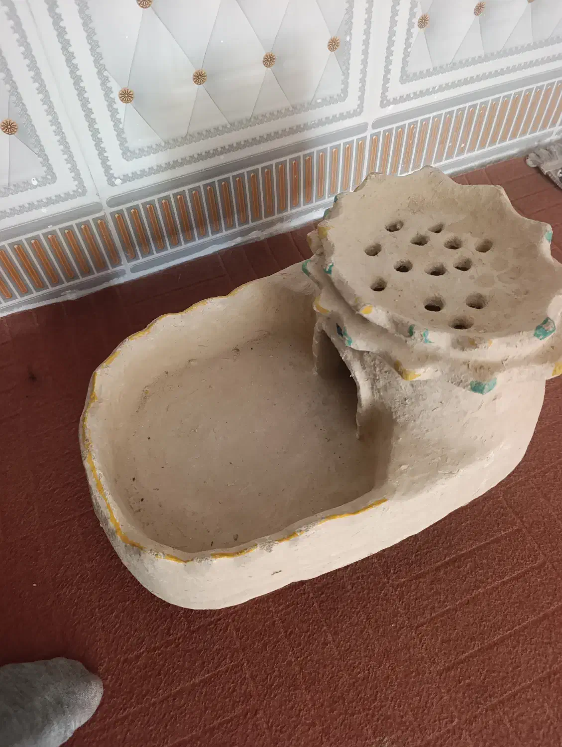 منقل گلی|صنایع دستی و سایر لوازم تزئینی|چمران, |دیوار