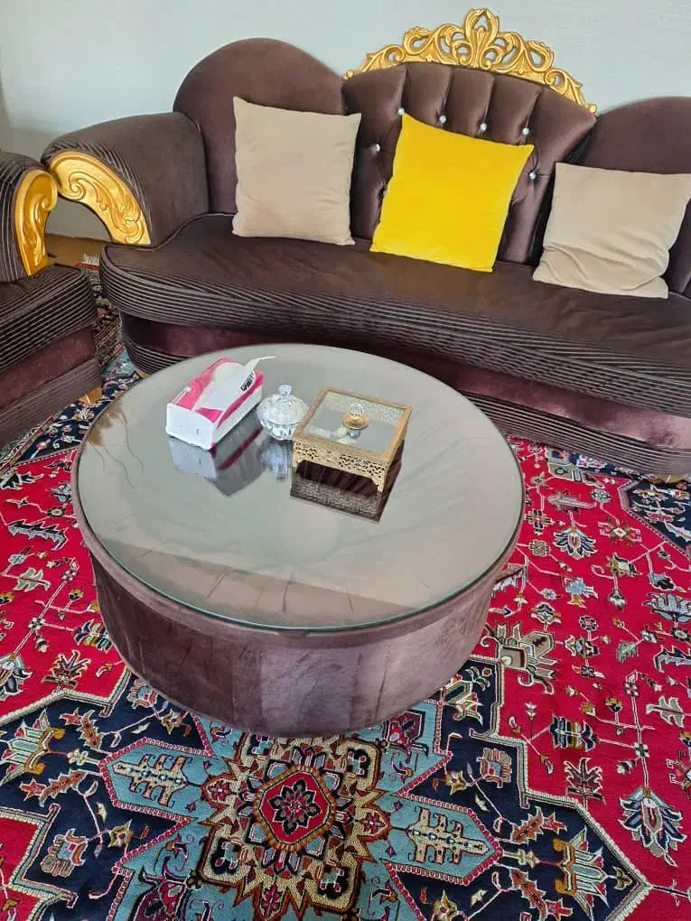 مبل بدون عیب همراه جلو مبلی|مبلمان خانگی و میز عسلی|بوکان, |دیوار